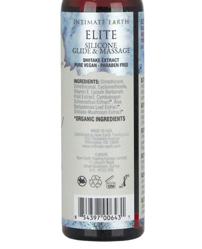 Intimate Earth Velvet Touch Silicone Glide & Massage 2oz