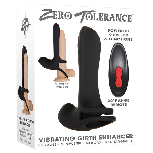 Zero Tolerance Vibrating Circunferencia Enhancer-Black