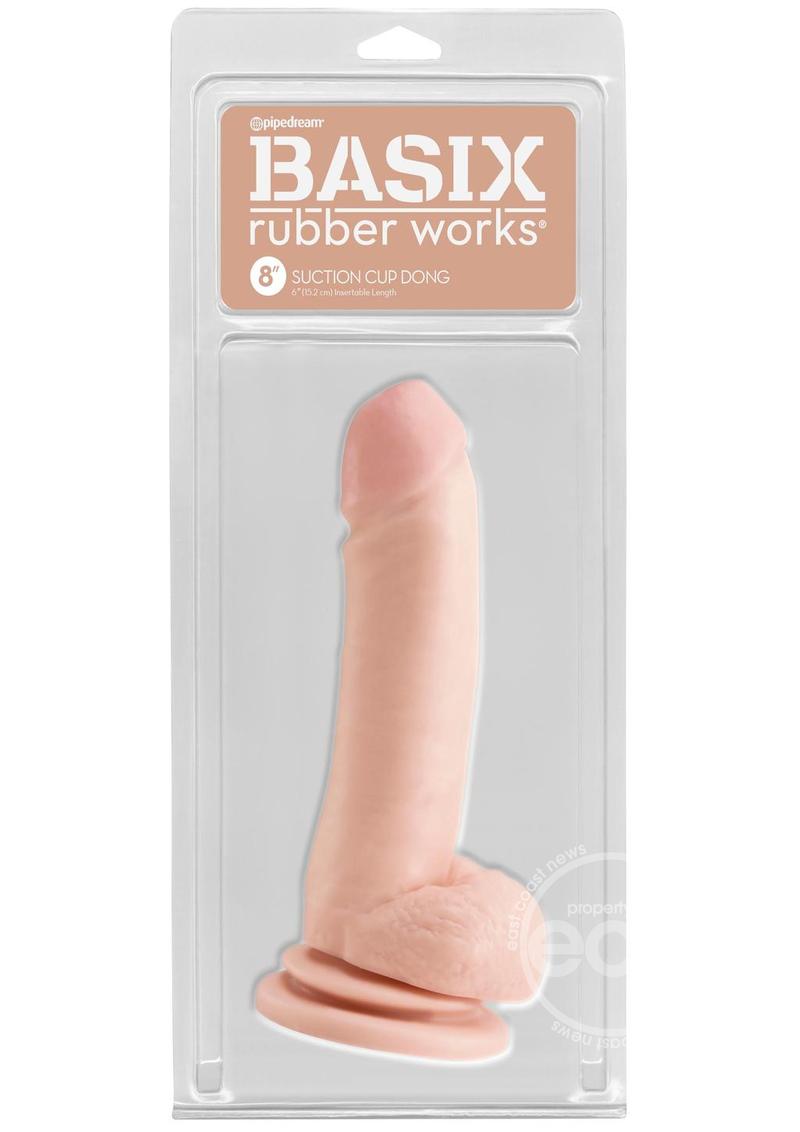 Basix Rubber Works Suction Cup Dong 8in