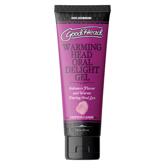 GoodHead Warming Head Oral Delight Gel-Cotton Candy 4oz Bulk